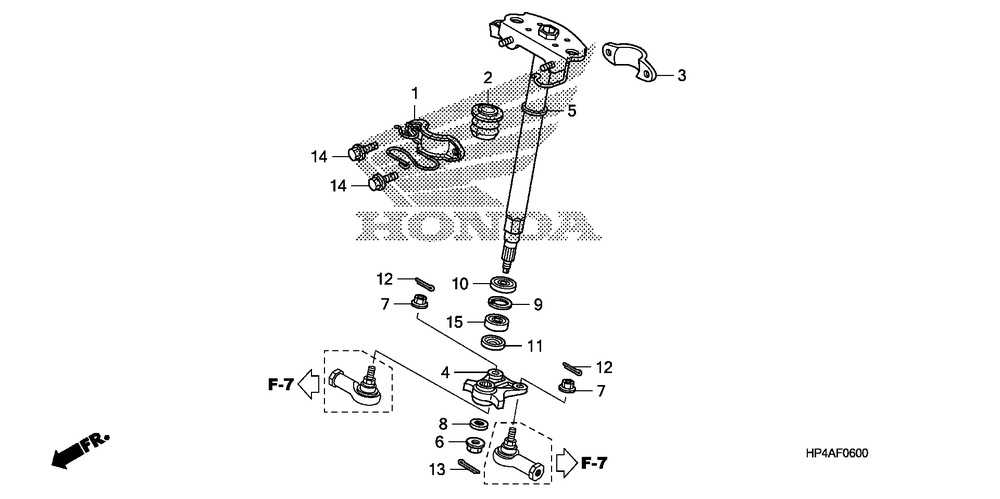 Steering shaft (std)