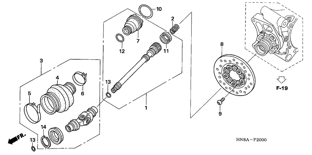 Propeller shaft