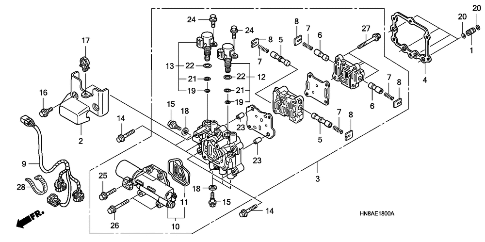 Main valve body