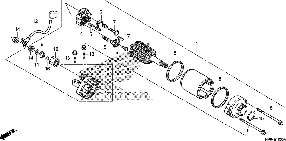 Starter motor