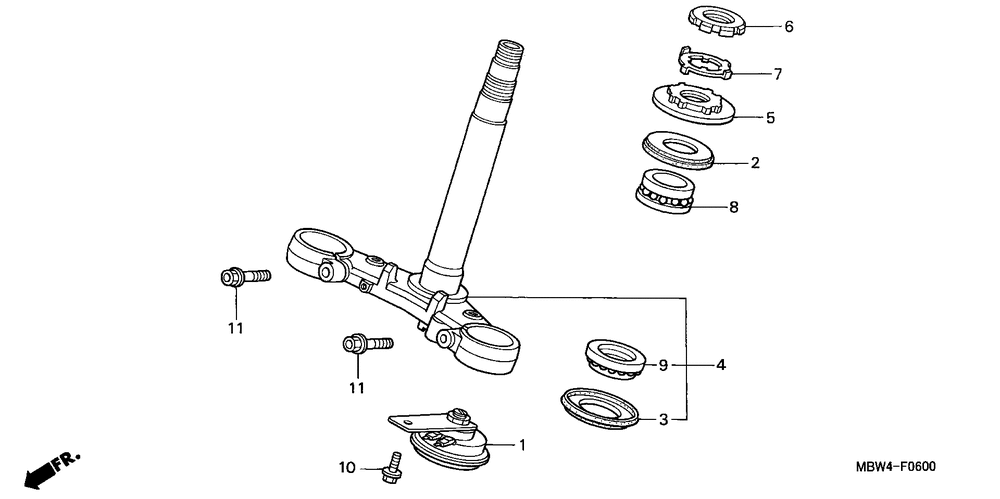 Steering stem