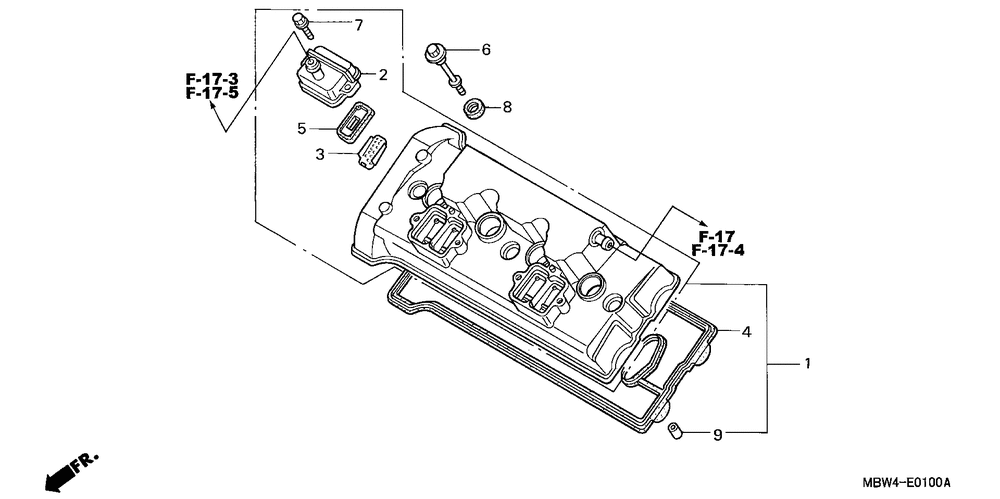 Cylinder head cover