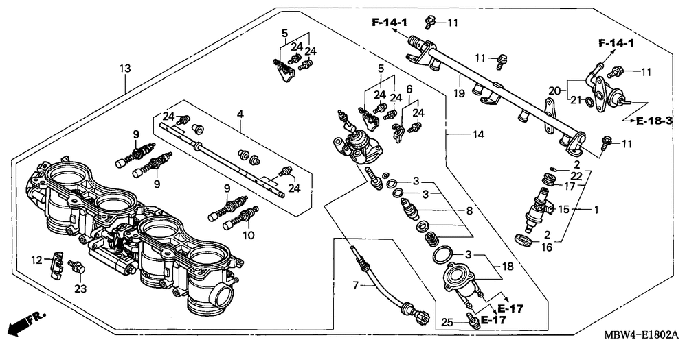 Throttle body