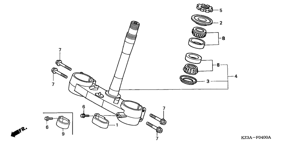 Steering stem