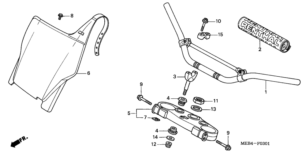 Handlebar & top bridge