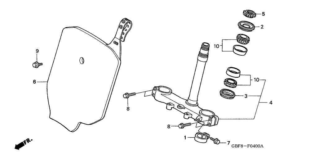 Steering stem