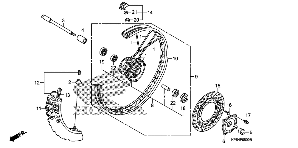 Front wheel