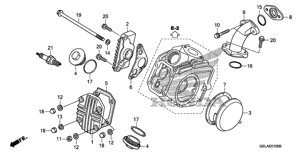 Cylinder head cover