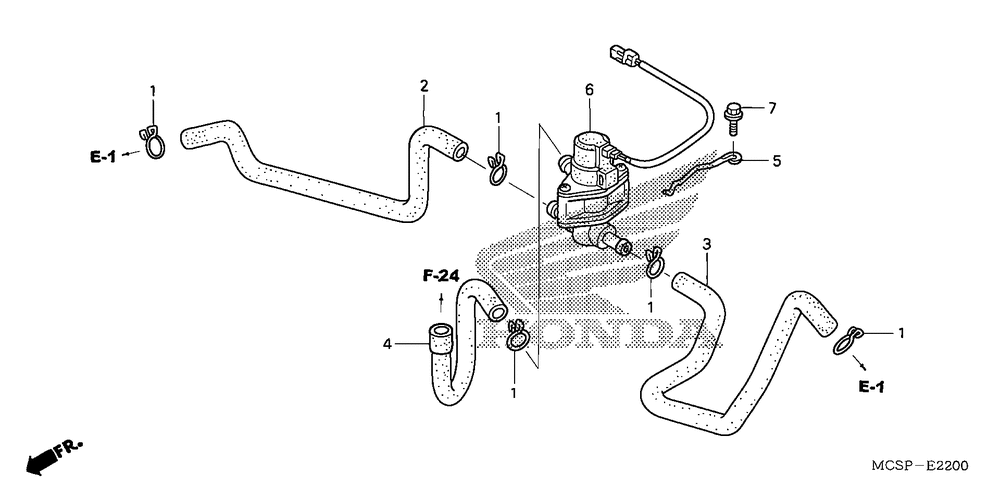 Air injection controlvalve