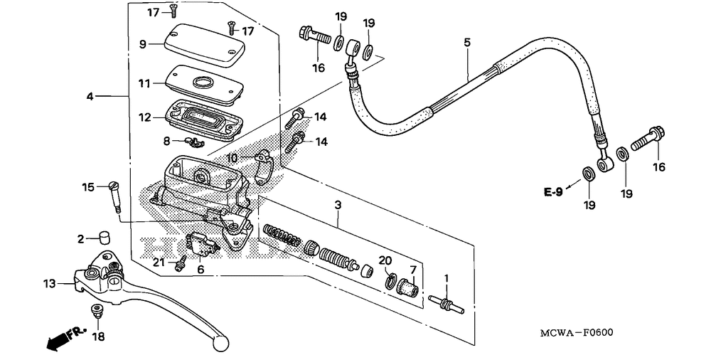 Clutch master cylinder