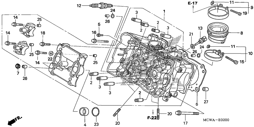 Cylinder head (fr.)