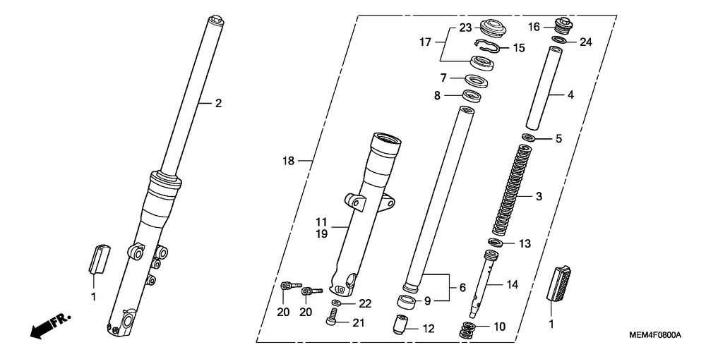 Front fork