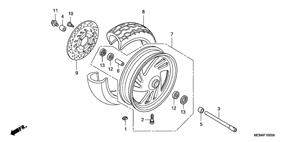 Front wheel