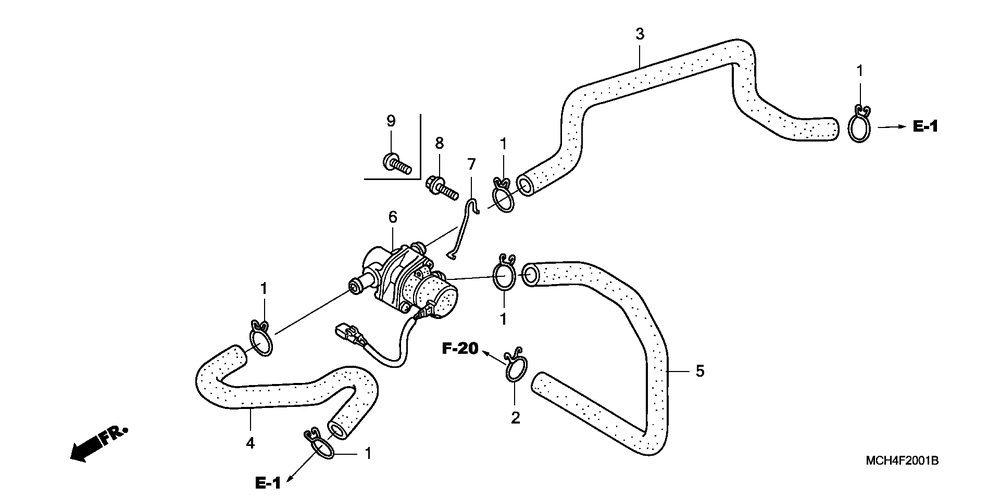 Air injection controlvalve