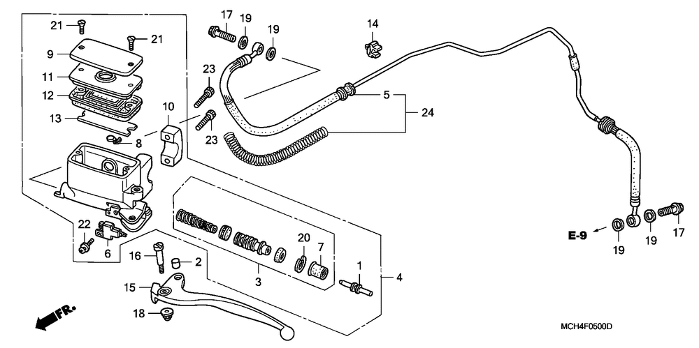 Clutch master cylinder