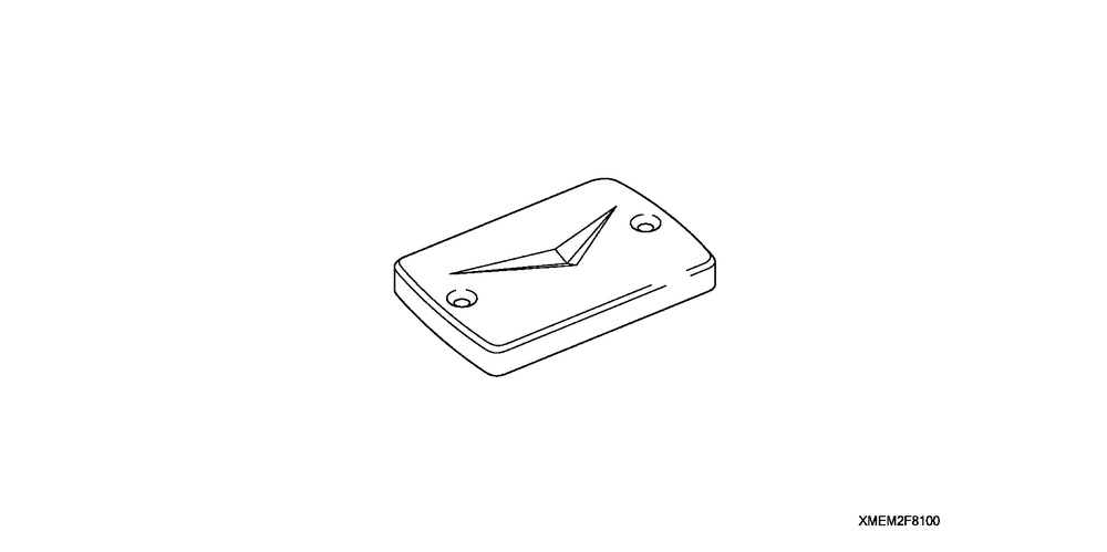 Billet master cylindercap (v design)