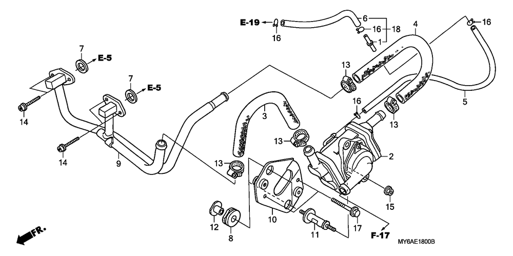 Air injection controlvalve