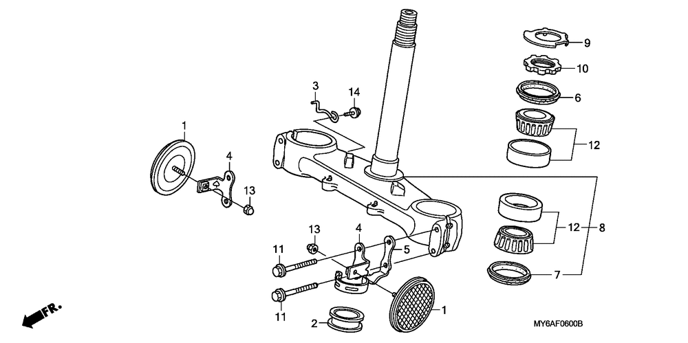 Steering stem