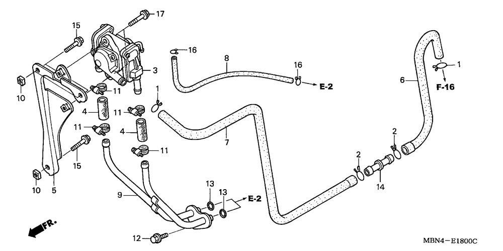 Air suction valve (ac)