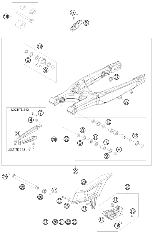 Swing arm