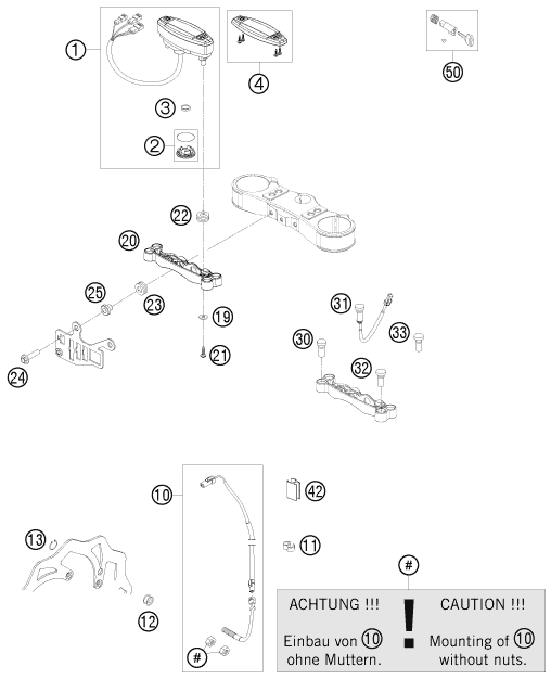 Instruments / lock system