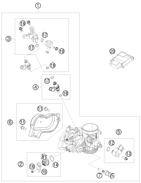 Throttle body