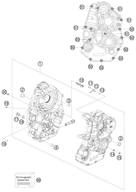 Engine case