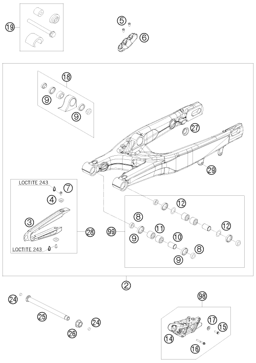 Swing arm